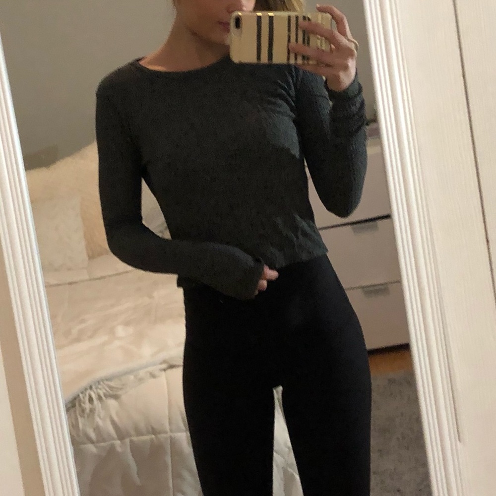 Cropped brandy sweater - Picture 2 of 6